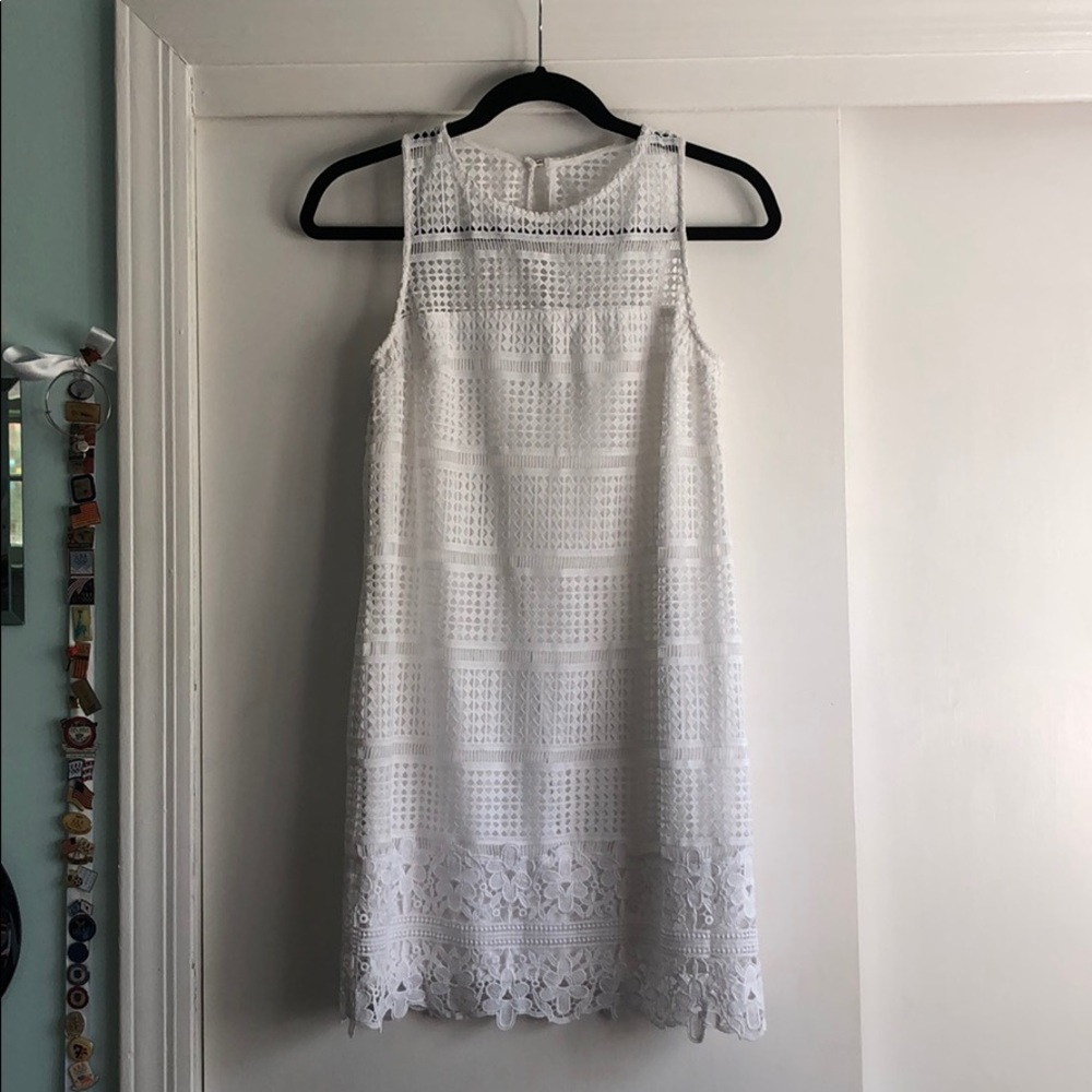 White Graduation Dress
